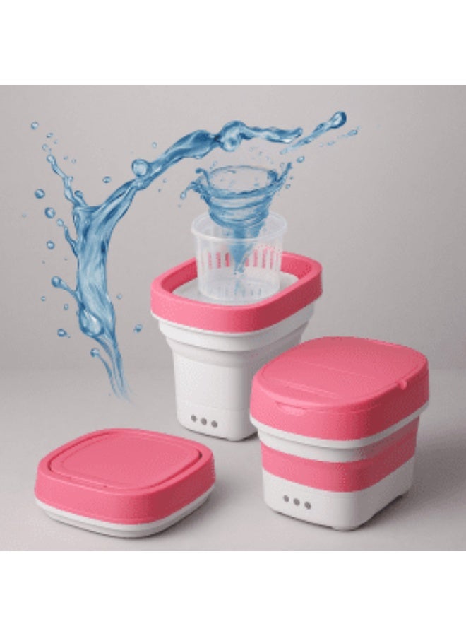 غسالة محمولة قابلة للطي، غسالة حوض غسيل صغيرة للسفر - Image 2